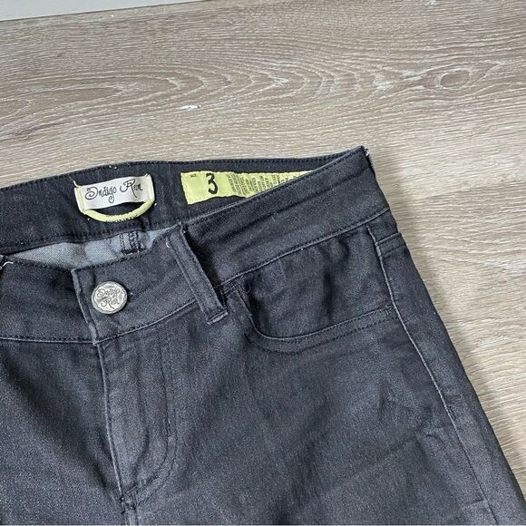 Indigo Rein Skinny Jeans 90’s Black Wash Studded Jeans SZ 3 - Picture 10 of 14